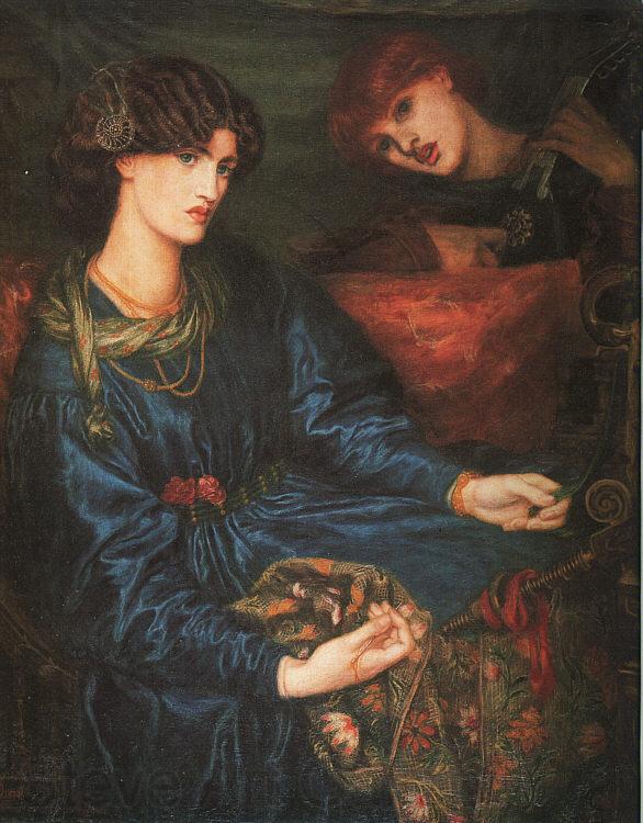 Dante Gabriel Rossetti Mariana France oil painting art